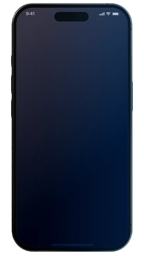Interfaccia di trading mobile di Argento Luxeron