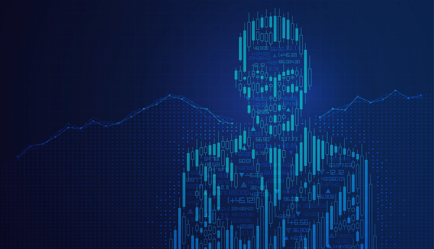 Grafica di sfondo di Argento Luxeron